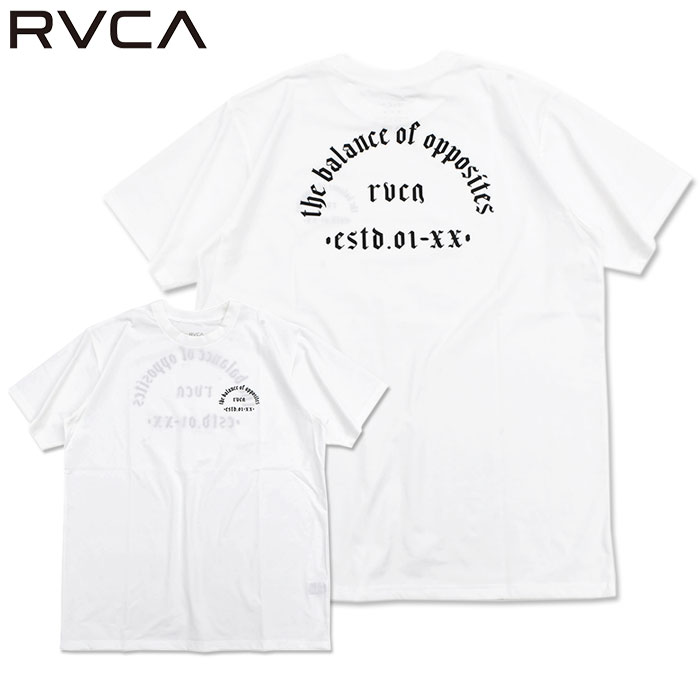 ルーカ Tシャツ 半袖 RVCA メンズ オールド アーチ サーフ ( Old Arch Surf ...