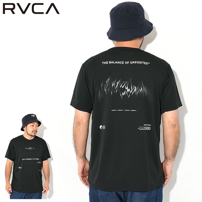 ルーカ Tシャツ 半袖 RVCA メンズ ラディアル グラフ ( Radial Graph S/S ...