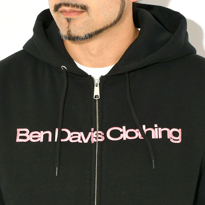 BEN DAVIS（ベンデイビス） パーカー ジップアップ メンズ ハート