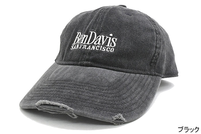 BEN DAVIS/WHITE LABEL ベンデイビス キャップ DAVIS ロング ブリム