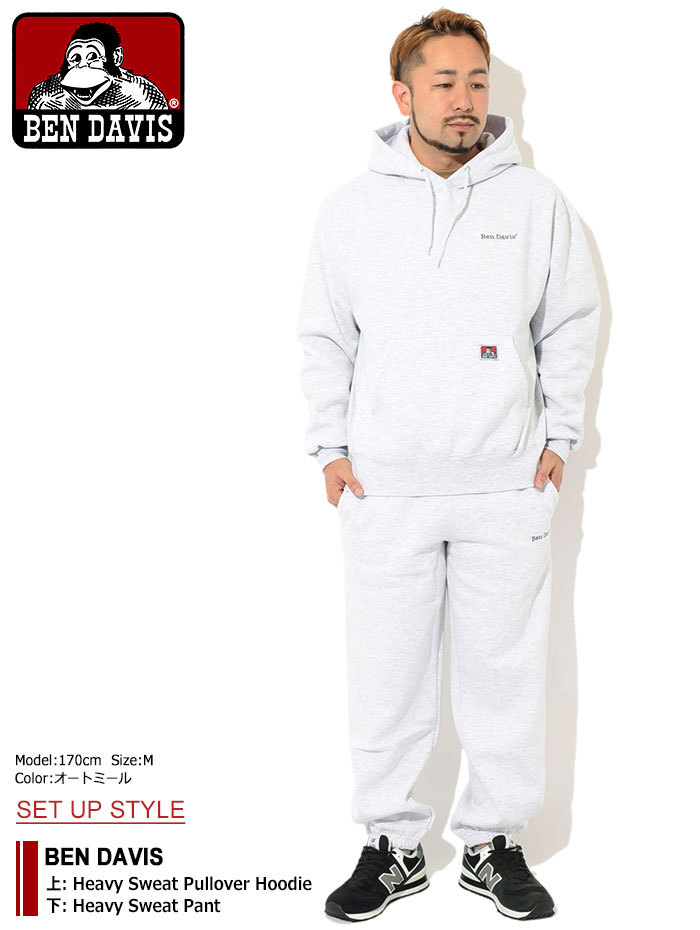 BEN DAVIS ベンデイビス パンツ メンズ ヘビー スウェットパンツ