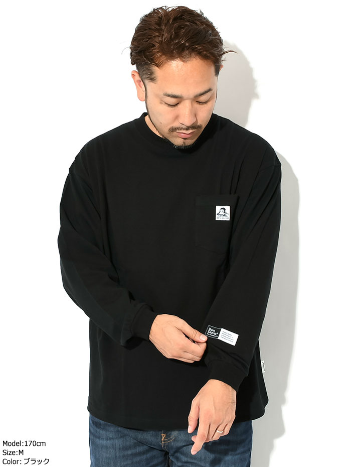 ベンデイビス ロンT Tシャツ 長袖 BEN DAVIS メンズ ワイド ポケット ( C-23780032 Wide Pocket L/S Tee  T-SHIRTS カットソー トップス )