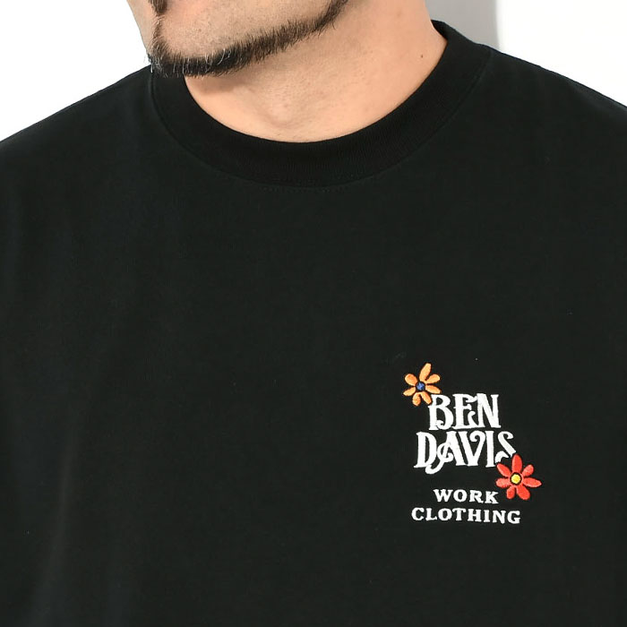 ベンデイビス ロンT Tシャツ 長袖 BEN DAVIS メンズ ハーベスト