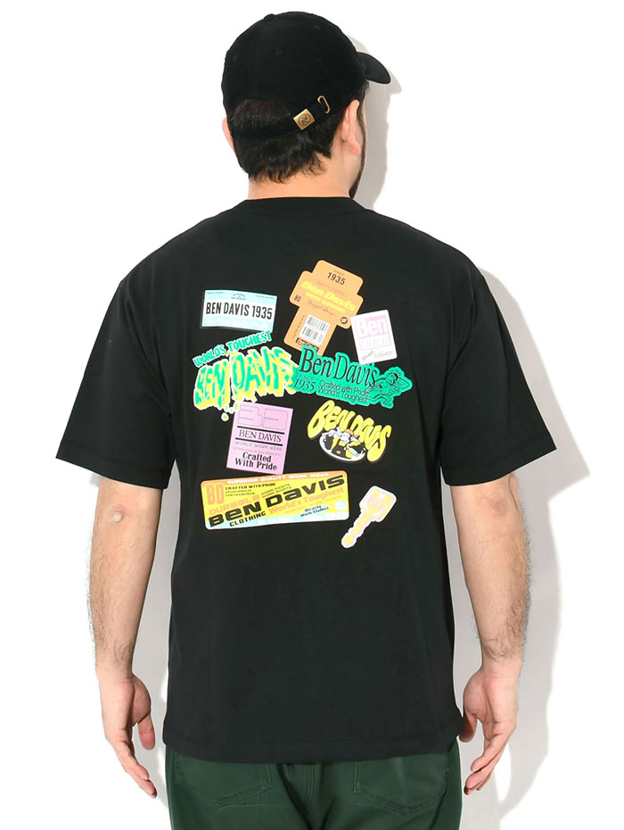 BEN DAVIS（ベンデイビス） Tシャツ 半袖 メンズ フリッジ ドア バック