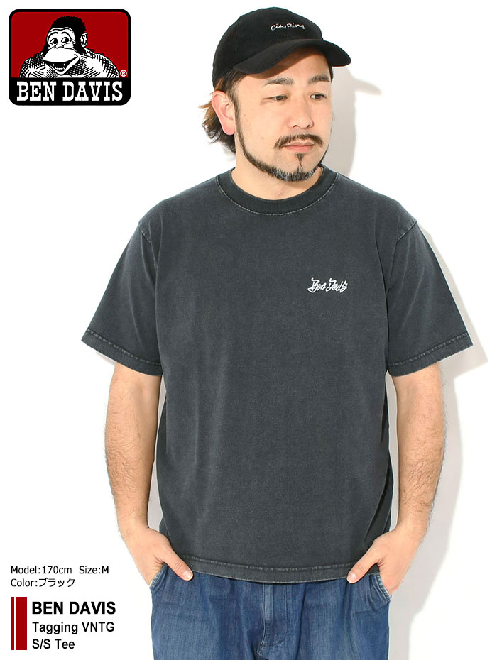 BEN DAVIS（ベンデイビス） Tシャツ 半袖 メンズ タギング VNTG ( C