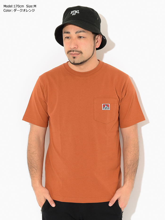 ベンデイビス Tシャツ 半袖 BEN DAVIS メンズ ポケット ( C-9580000 C