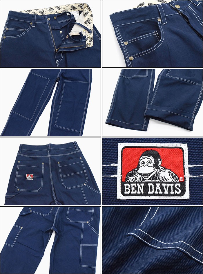 90's Ben Davis ベンデイビス ペインターパンツ　USA製 BEN DAVIS（ベンデイビス） パンツ メンズ ベンズ ペインター ( G