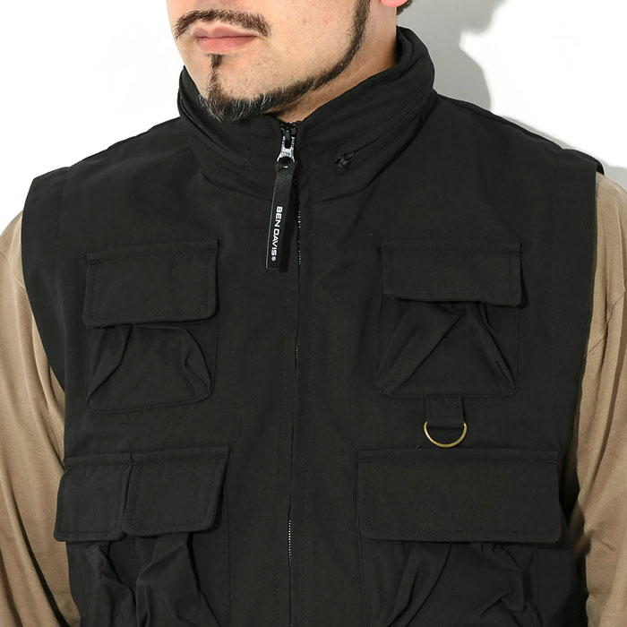BEN DAVISベンデイビスのジャケット Hooded Utility Vest05