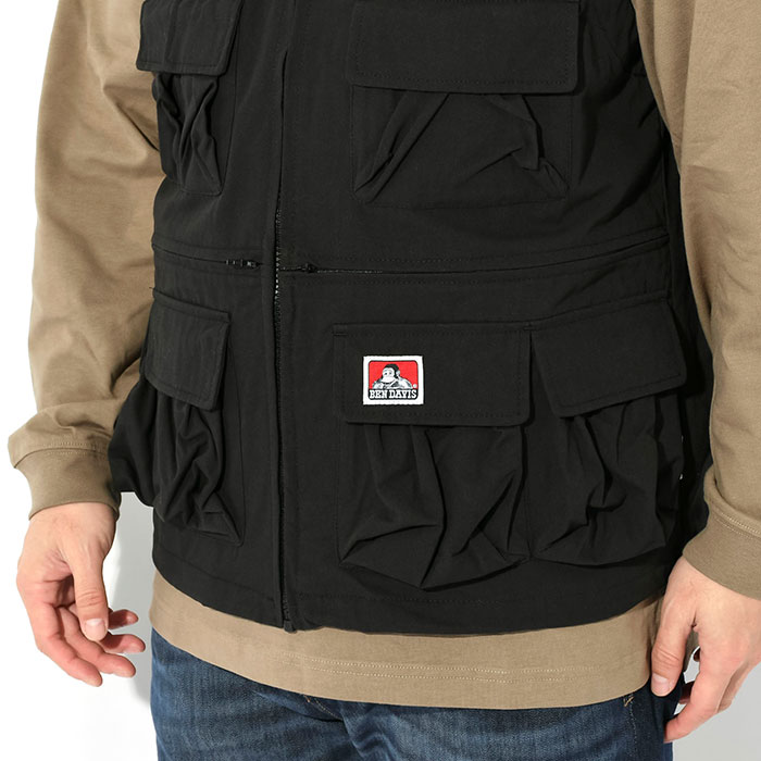BEN DAVISベンデイビスのジャケット Hooded Utility Vest06