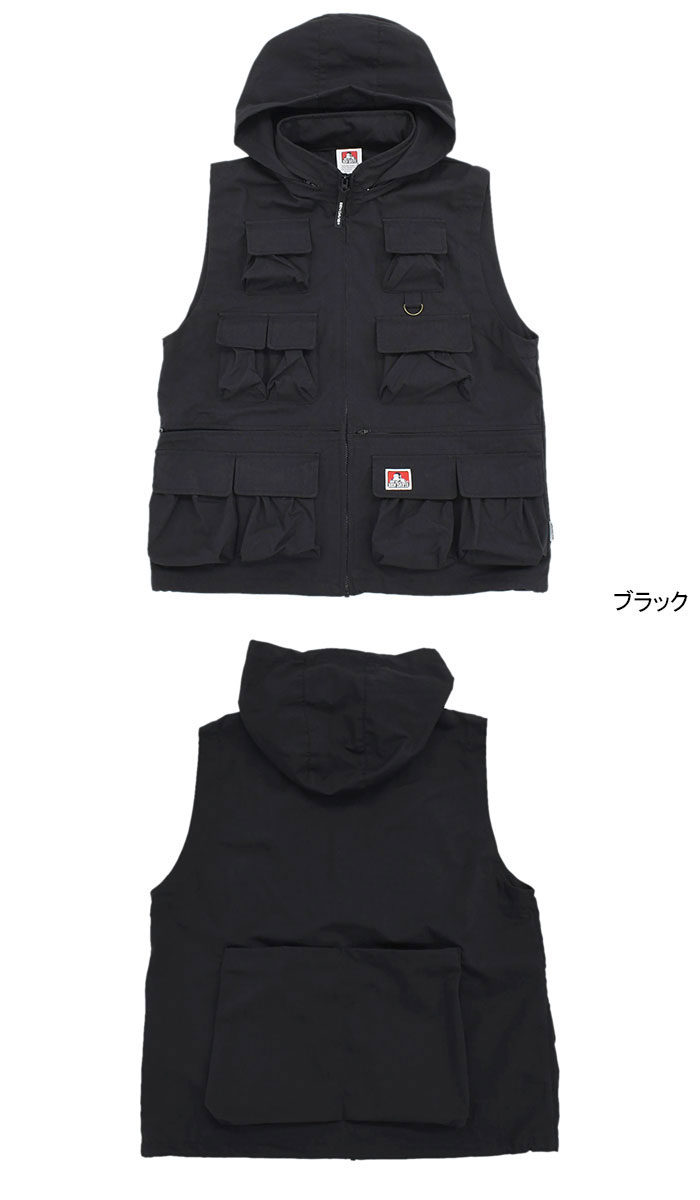 BEN DAVISベンデイビスのジャケット Hooded Utility Vest07