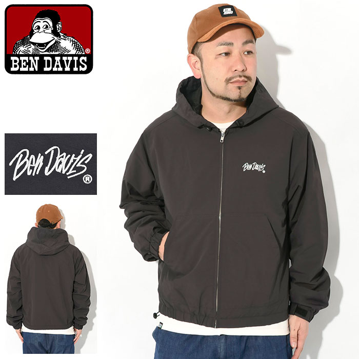 【M】BEN DAVIS コーデュロイ￼　中綿　ブルゾン　ジャケット　パーカー BEN DAVIS ベンデイビス コーデュロイ ジャケット メンズ ジップ