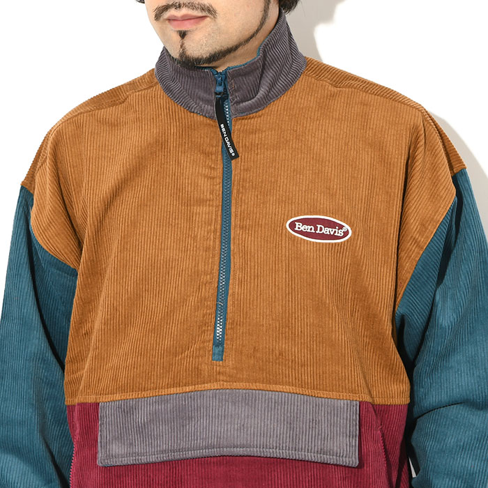 BEN DAVIS（ベンデイビス） ジャケット メンズ コード プルオーバー (T