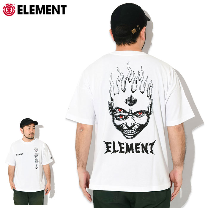 ELEMENT（エレメント） Tシャツ 半袖 メンズ ヨハン ファイア コラボ