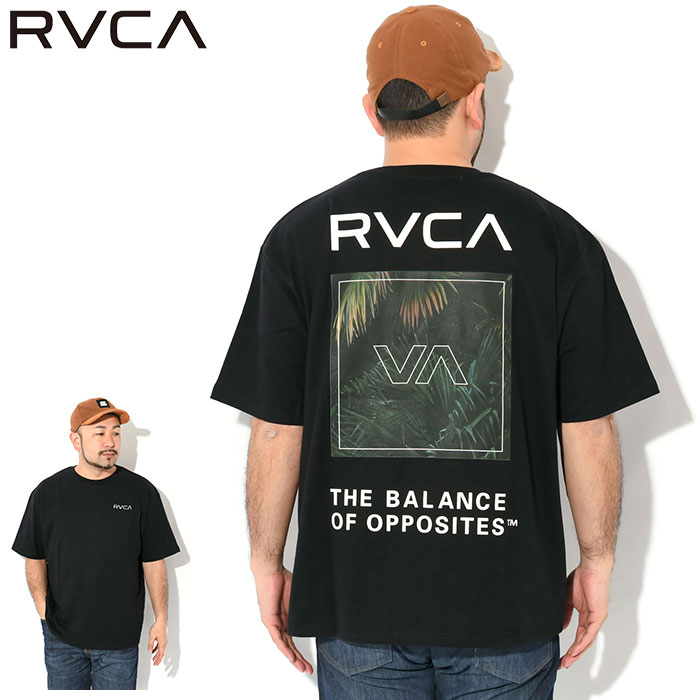 RVCA（ルーカ） Tシャツ 半袖 メンズ パーム ボックス ( Palm Box S/S