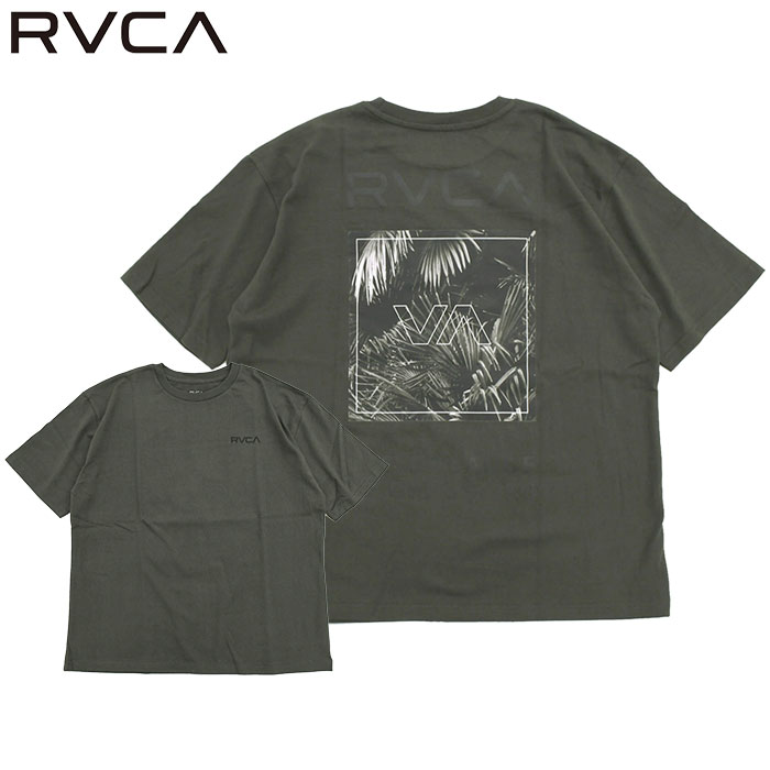 RVCA（ルーカ） Tシャツ 半袖 メンズ パーム ボックス ( Palm Box S/S
