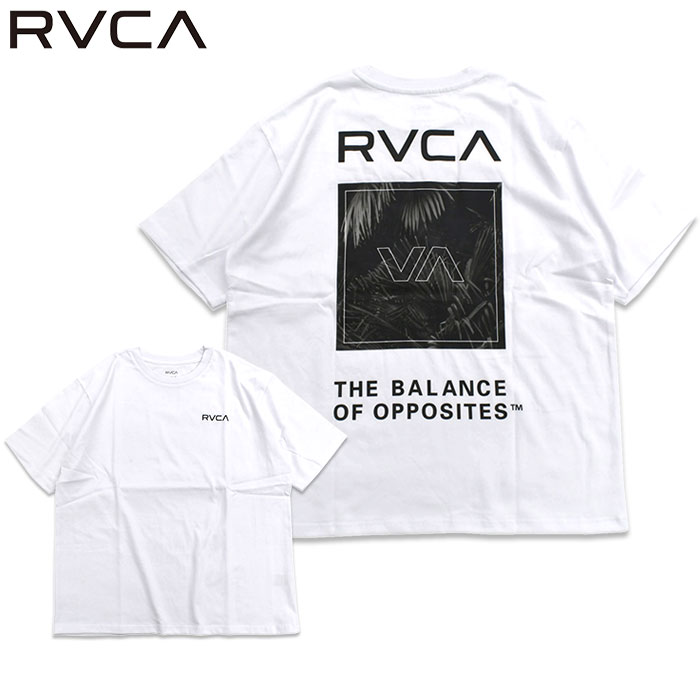 RVCA（ルーカ） Tシャツ 半袖 メンズ パーム ボックス ( Palm Box S/S