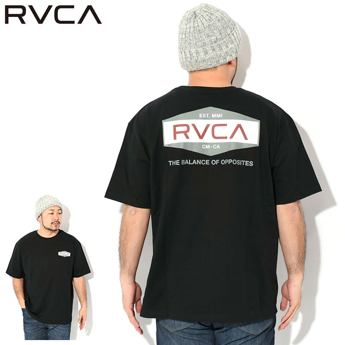 ルーカ  ARCH RVCA Tシャツ ビッグシルエット 黒S ルーカ ARCH RVCA Tシャツ ビッグシルエット 黒S 【公式通販】