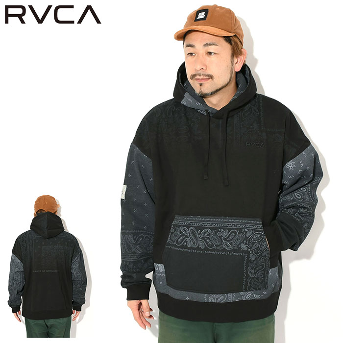 RVCA（ルーカ） パーカー プルオーバー メンズ WRWB フェイド ( WRWB