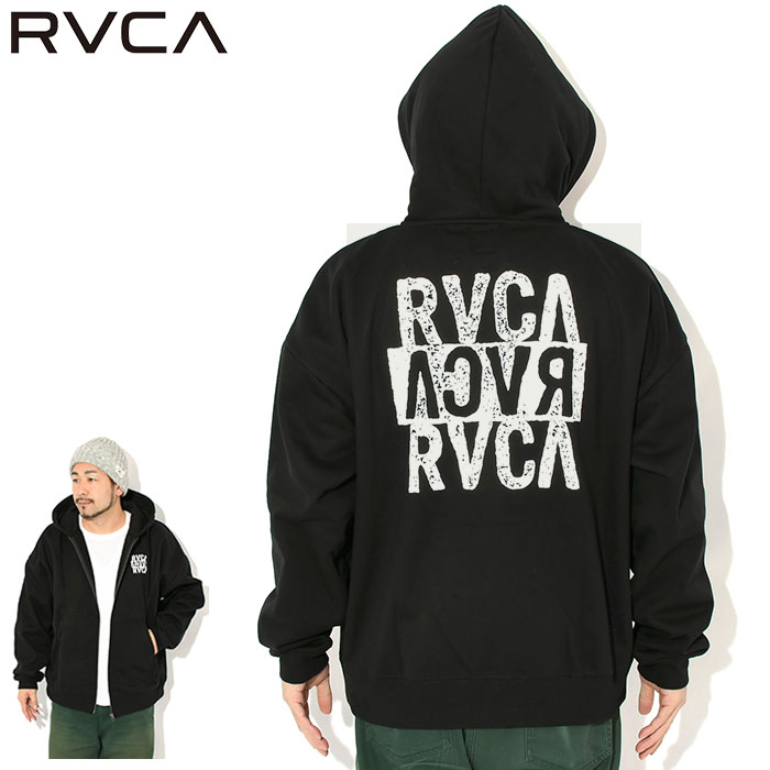 RVCA（ルーカ） パーカー ジップアップ メンズ ニュー STCK WRWB ( New