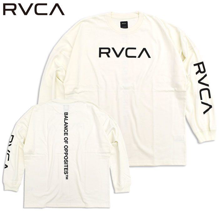 RVCA（ルーカ） ロンT Tシャツ 長袖 メンズ ( RVCA L/S Tee ビッグ 