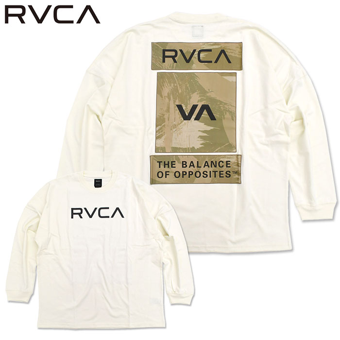 RVCA（ルーカ） ロンT Tシャツ 長袖 メンズ 3ボックス ( 3Box L/S Tee