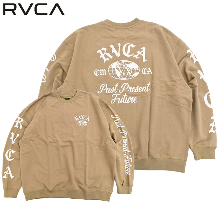 RVCA（ルーカ） トレーナー メンズ VA ワールド ワイド クルー