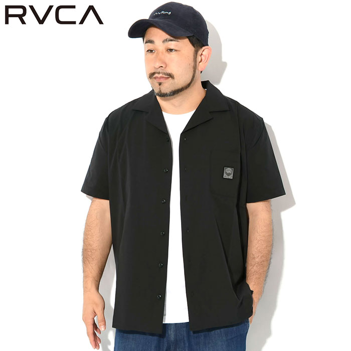 RVCA（ルーカ） シャツ 半袖 メンズ ブロック ( Block S/S Shirt 水陸
