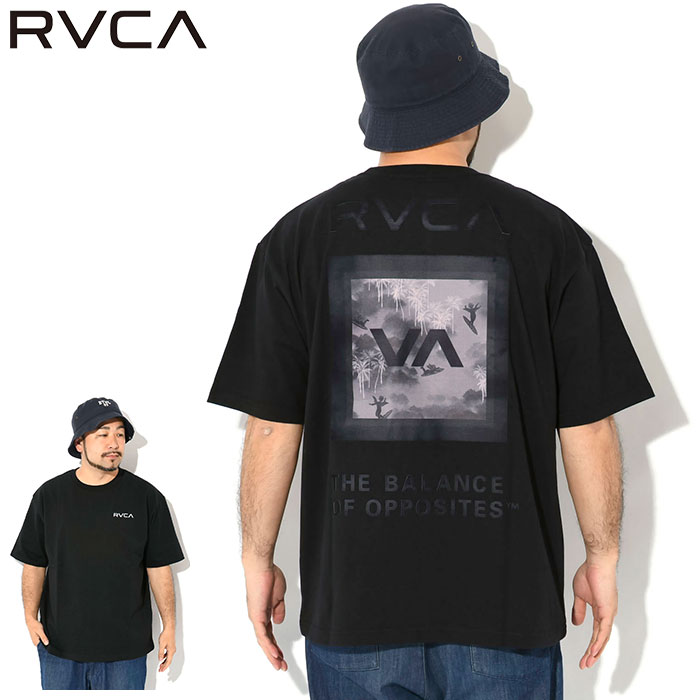 RVCA（ルーカ） Tシャツ 半袖 メンズ ボックス ( Box S/S Tee ビッグ