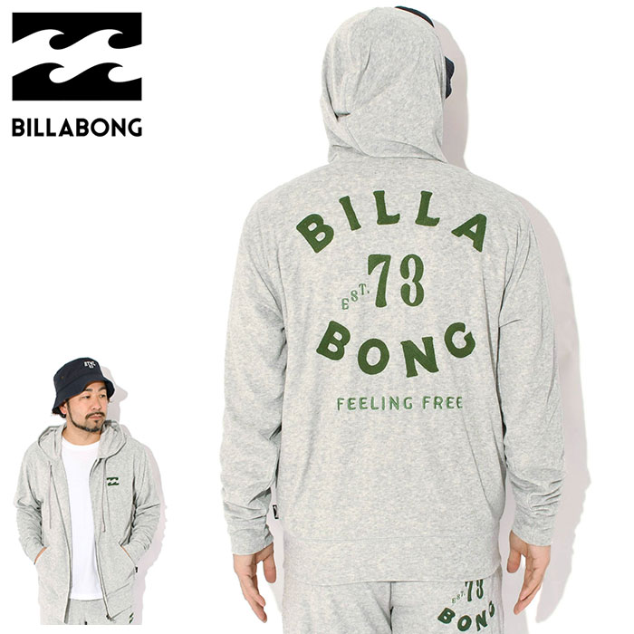 BILLABONG（ビラボン） パーカー ジップアップ メンズ パイル フル