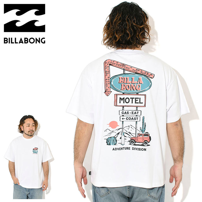 BILLABONG（ビラボン） Tシャツ 半袖 メンズ モーテル サイン ( Motel