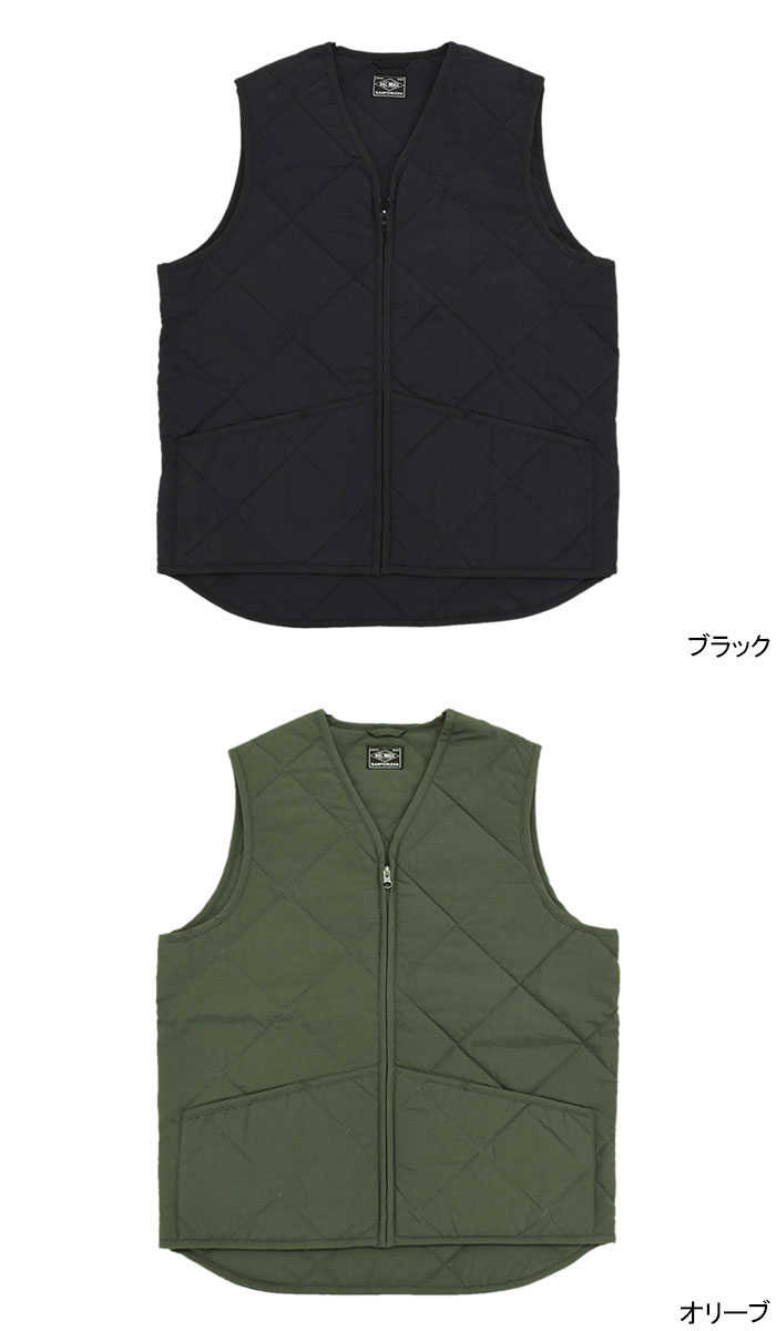 ビッグマイク ジャケット BIG MIKE メンズ キルティング フリーザー ベスト ( Quilting Freezer Vest JACKET  アウター アメカジ 102336800 )