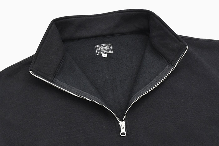 HECT】Big Panel Switching Half Zip Sweatshirt / ビッグ