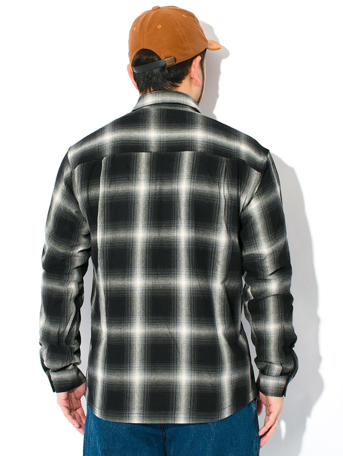 ビッグマイク シャツ 長袖 BIG MIKE メンズ オンブレ ライト ネル ブラック チェック ( Ombre Light Nel Black  Check L/S Shirt ワークシャツ 102415000 ) : big-102415000 : ice field - 通販 -  Yahoo!ショッピング