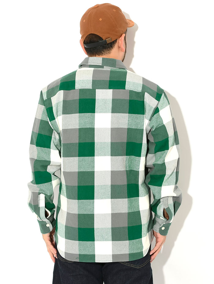 BIG MIKE（ビッグマイク） シャツ 長袖 メンズ ヘビー フランネル