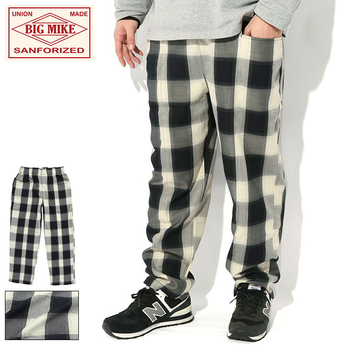 BIG MIKE（ビッグマイク） パンツ メンズ レーヨン ミックス オンブレ