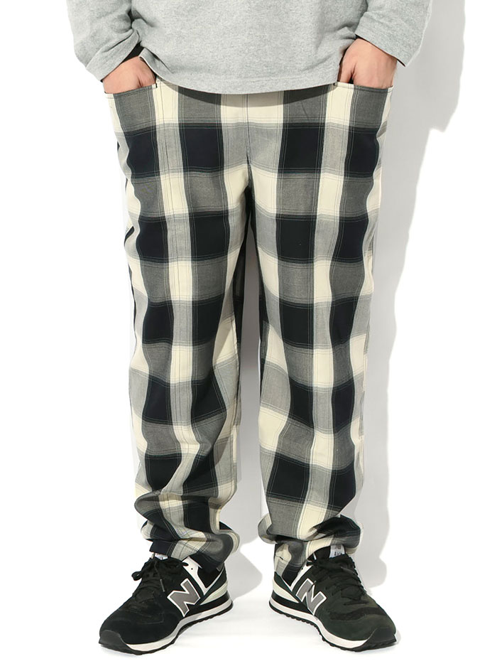 BIG MIKE（ビッグマイク） パンツ メンズ レーヨン ミックス オンブレ