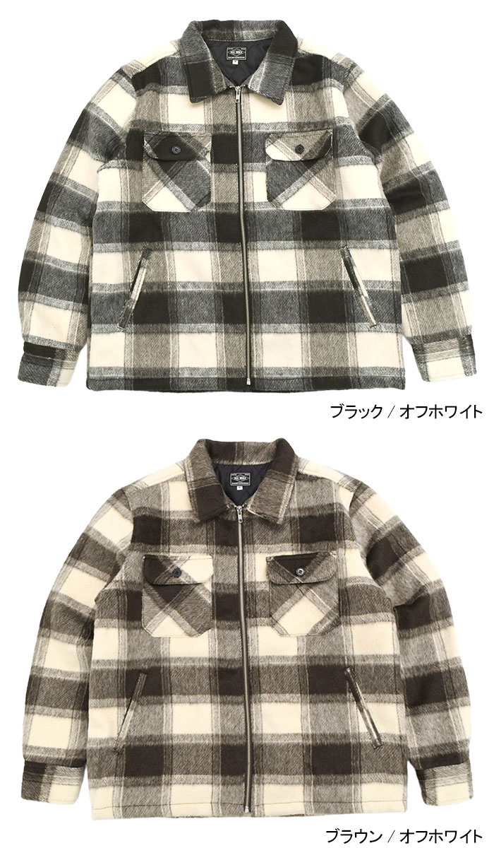 BIG MIKE（ビッグマイク） ジャケット メンズ オンブレー ジップ