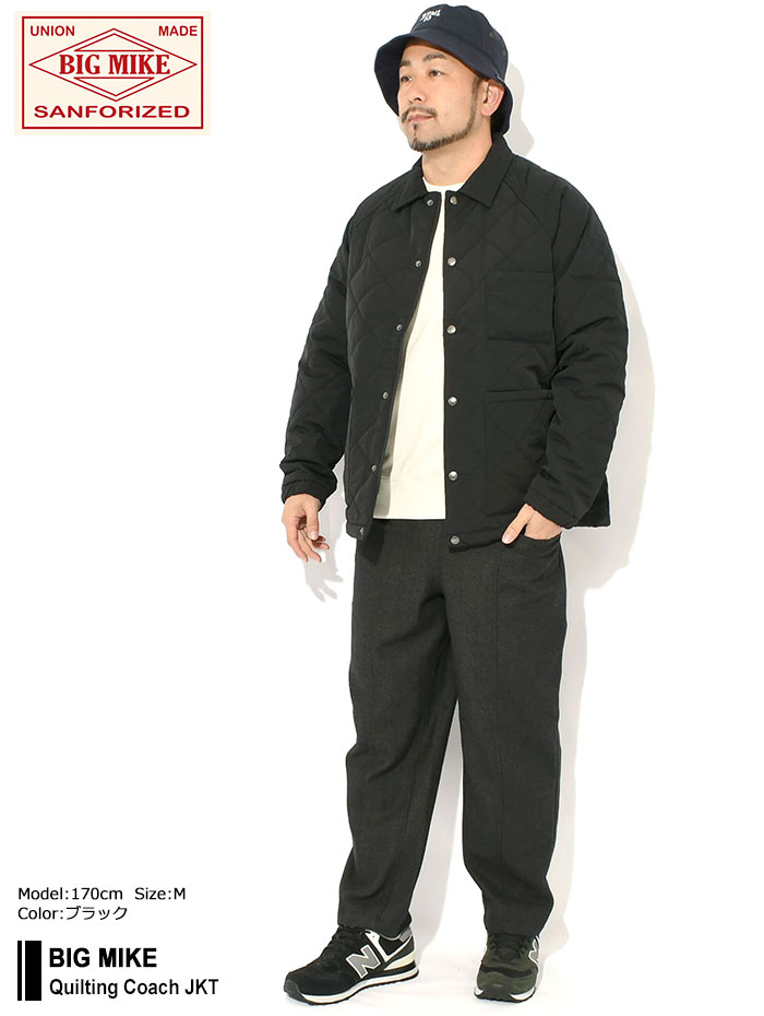BIG MIKE（ビッグマイク） ジャケット メンズ キルティング コーチ
