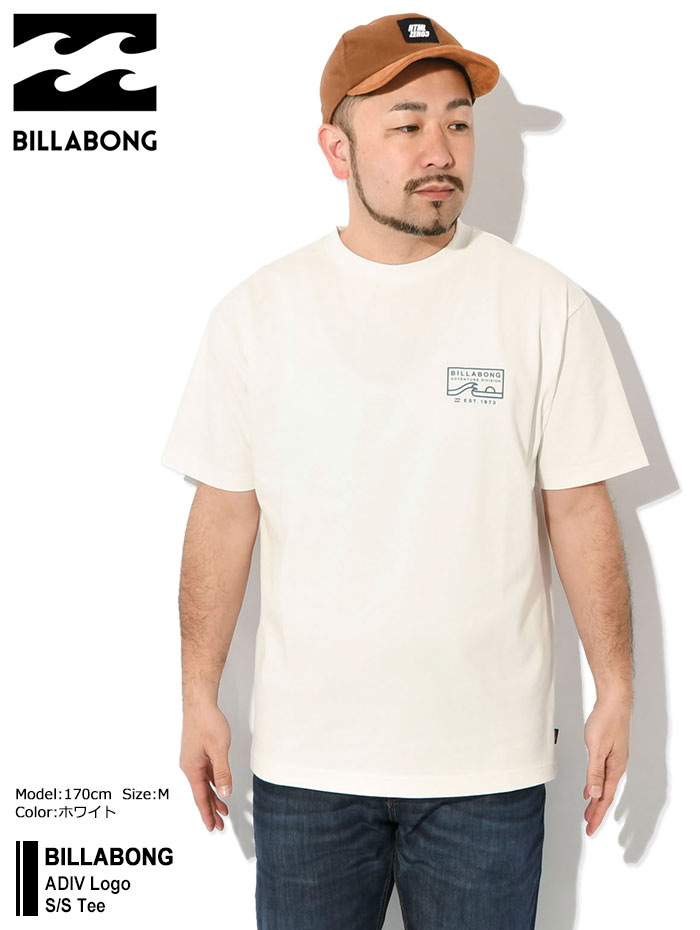 BILLABONG（ビラボン） Tシャツ 半袖 メンズ ADIV ロゴ ( ADIV Logo S