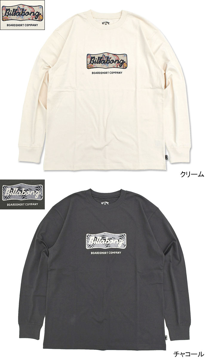 BILLABONG（ビラボン） ロンT Tシャツ 長袖 メンズ サイン ( Sign L/S
