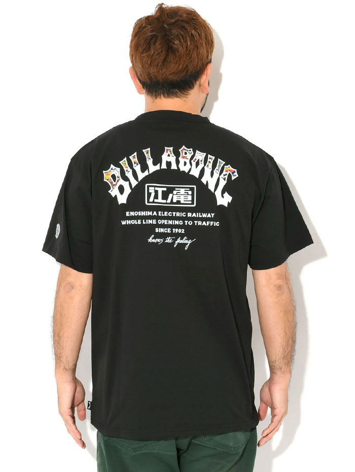 BILLABONG ビラボン Tシャツ 半袖 メンズ 江ノ電 サーフフレックス