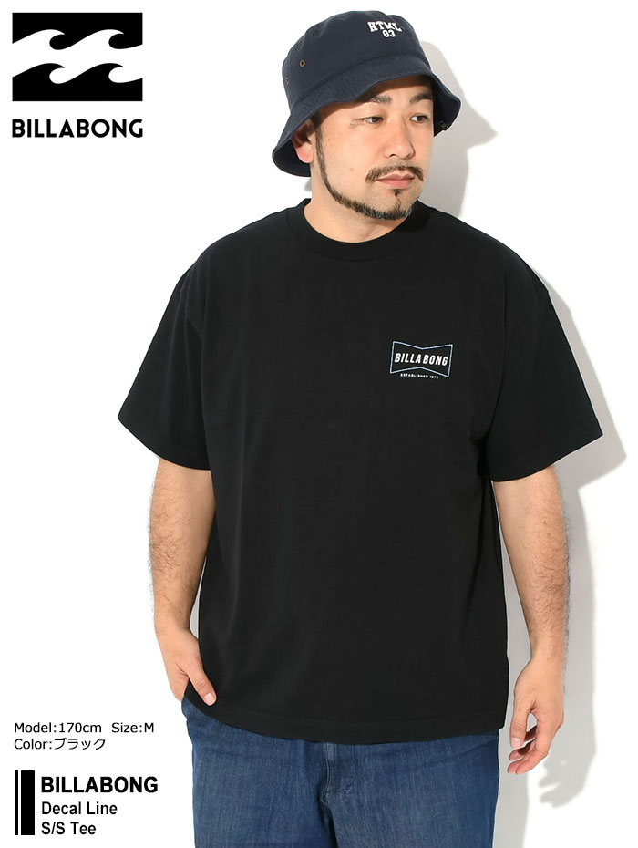 BILLABONG（ビラボン） Tシャツ 半袖 メンズ デカール ライン ( Decal