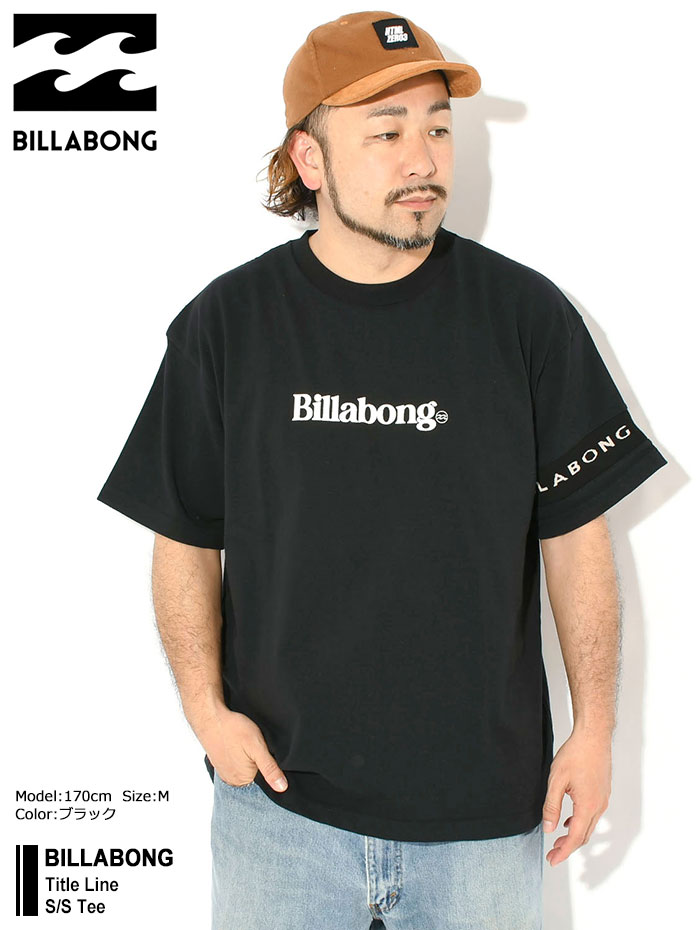 BILLABONG（ビラボン） Tシャツ 半袖 メンズ タイトル ライン ( Title