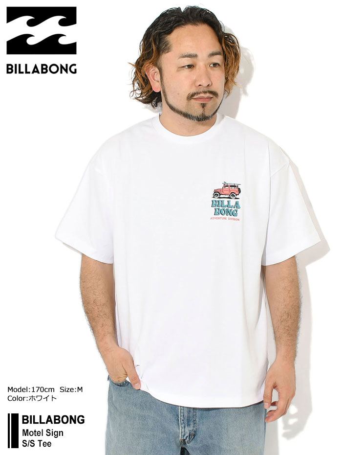 BILLABONG（ビラボン） Tシャツ 半袖 メンズ モーテル サイン ( Motel