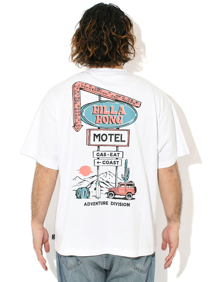 BILLABONG（ビラボン） Tシャツ 半袖 メンズ モーテル サイン ( Motel