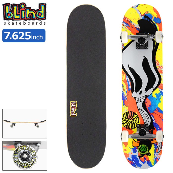 ブラインド スケボー スケートボード BLIND コンプリート デッキ 7.625インチ Psychedelic Reaper ( 7.625inch  完成品 組み立て済み 大人 ) : bli-10511876 : ice field - 通販 - Yahoo!ショッピング