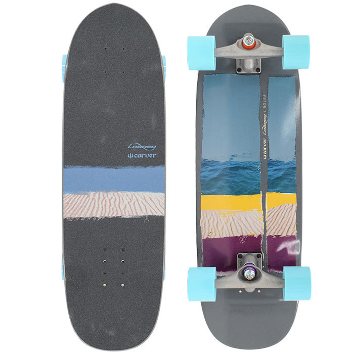 ローデッドボード スケボー スケートボード LOADED BOARDS コンプリート 31インチ × 9.4インチ CARVER Bolsa CX4 Surfskate Complete｜icefield｜02