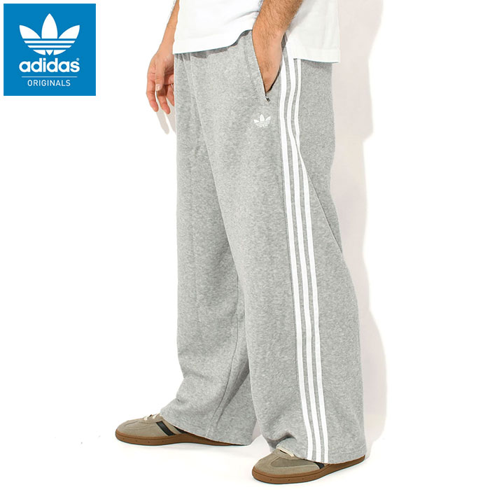 新品タグ付】アディダス Lサイズ アディブレイク トラックパンツ グレー adidas Originals アディダス パンツ メンズ ブークレ トラックパンツ