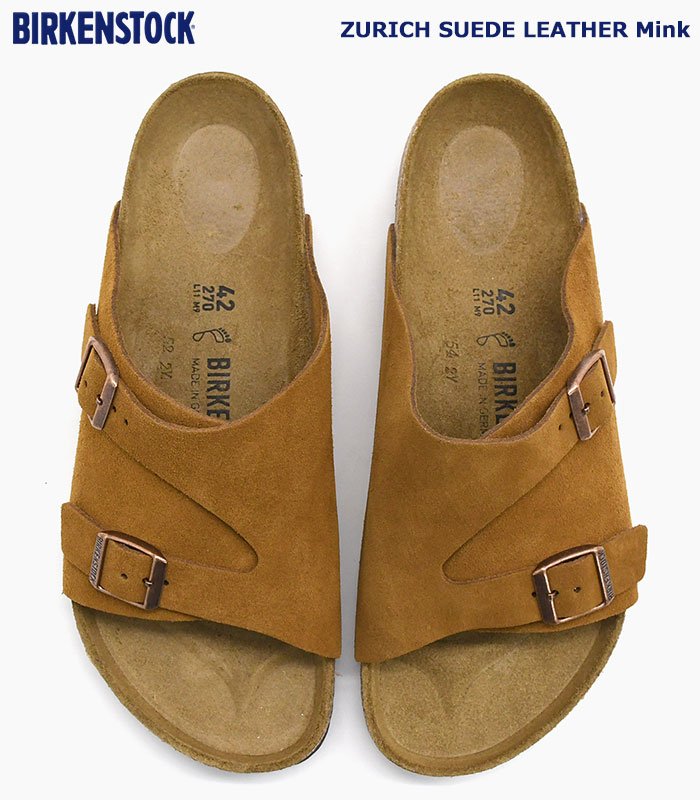 ビルケンシュトック サンダル BIRKENSTOCK メンズ 男性用 チューリッヒ スエード レザー Mink ( ZURICH SUEDE  LEATHER 幅広 ノーマル レギュラー 1023842 ) : brk-1023842 : ice field - 通販 -  Yahoo!ショッピング