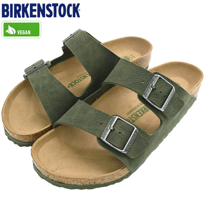 ビルケンシュトック サンダル BIRKENSTOCK メンズ 男性用 アリゾナ ビルコフロー Desert Dust Thyme (ARIZONA  BIRKO-FLOR 幅広 ノーマル VEGAN 1024550)